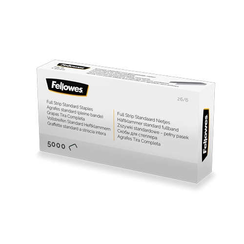 FELLOWES Grapa 26/6 - Carga completa - Caja de 5000 5117501
