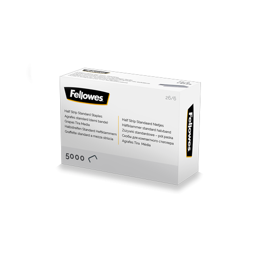 FELLOWES Grapa 26/6 - Carga media - Caja de 5000 5117601