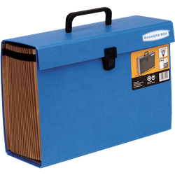 FELLOWES Maletín clasificador acordeón Azul 9352201