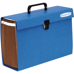 FELLOWES Maletín clasificador acordeón Azul 9352201