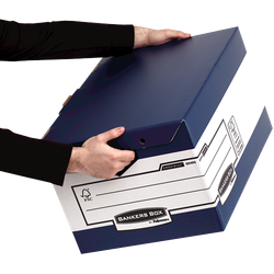 FELLOWES Maxi contenedor de archivo con asas ergonómicas 0048901