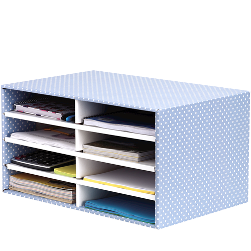 FELLOWES Módulo de Archivo de sobremesa Azul/Blanco 4482501