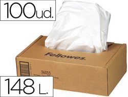 FELLOWES Pack 50 bolsas destructoras (Aprox. 50-75L de capacidad) 36054