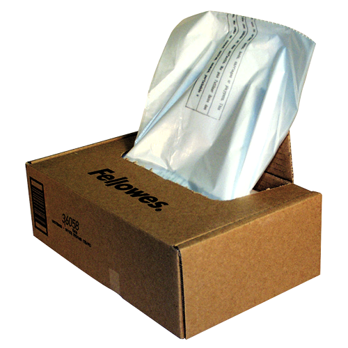FELLOWES Pack 50 bolsas destructoras para Series 425/485 (Aprox. 110-130L capacidad) 3605801