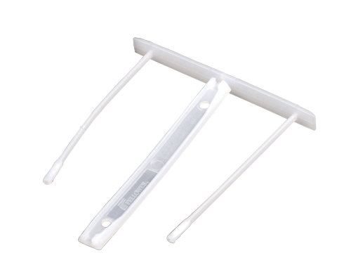 FELLOWES Pack de 100 Fasteners de plástico Clip Blanco (85mm) 00895