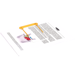 FELLOWES Pack de 100 Fasteners de plástico Tube Clip 1189101