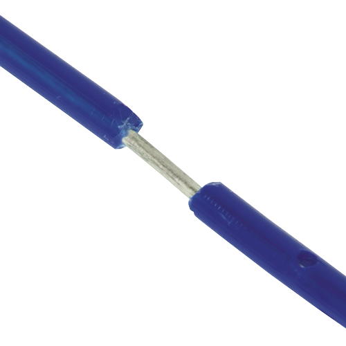 FELLOWES Pack de 100 Fasterners de plástico D-Clip Azul 1189401