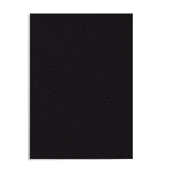 FELLOWES Pack de 100 portadas PP Negro A4 450 micras 54772