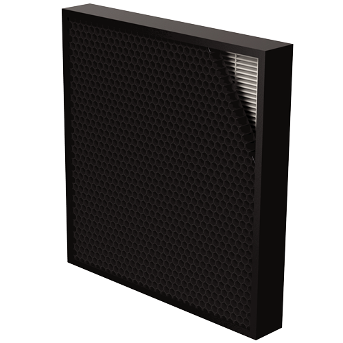 FELLOWES Pack de 2 Filtros Híbridos (25mm carbono + 25mm True HEPA) para AeraMax Pro AM3 y AM4 9436902