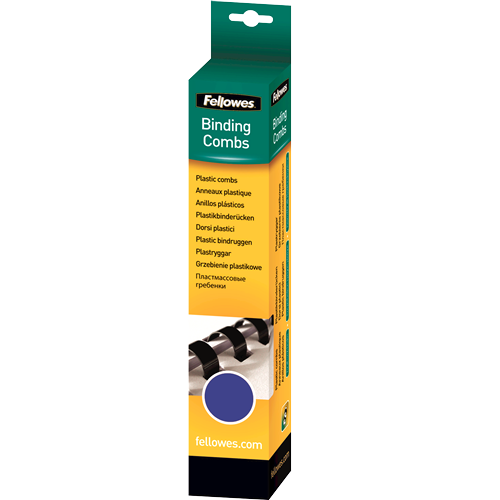 FELLOWES Pack de 25 canutillos Azules 8 mm 5330502