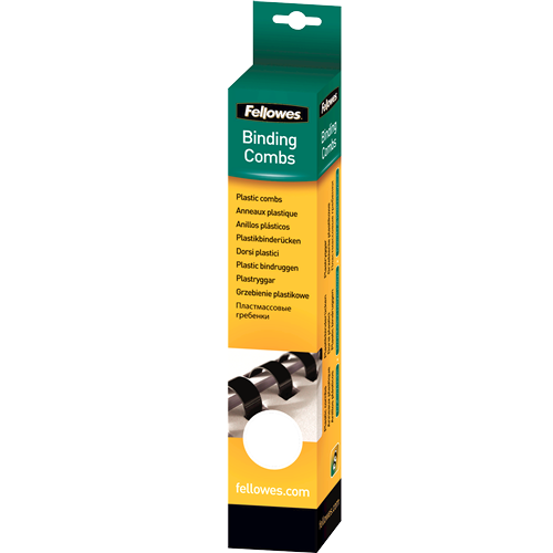 FELLOWES Pack de 25 canutillos Blancos 8 mm 5330403
