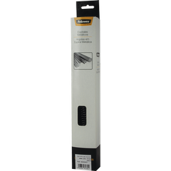 FELLOWES Pack de 25 espirales metálicas Negras 16 mm 6004302