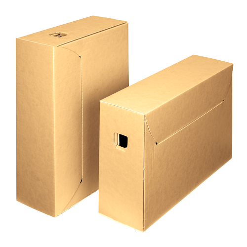 FELLOWES Pack de 50 Cajas de archivo Libre de Ácido 10 años Marrón 7770901
