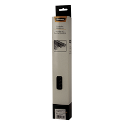 FELLOWES Pack de 50 espirales metálicas Negras 28 mm A4 paso 5:1 5111301