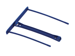 FELLOWES Pack de 50 Fasteners de plástico Pro Clip Azul (100mm) 0089801