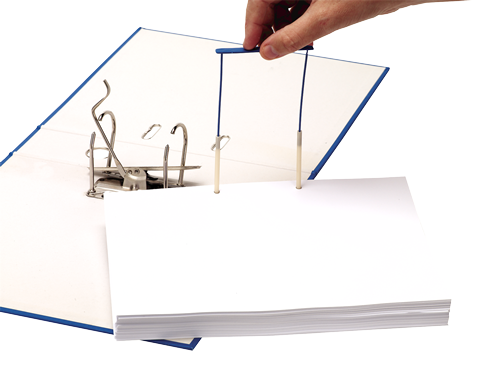 FELLOWES Pack de 50 Fasteners de plástico Pro Clip Azul (100mm) 0089801