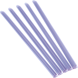 FELLOWES Pack de 50 lomeras transparentes 6 mm 5383401