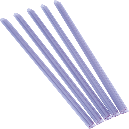 FELLOWES Pack de 50 lomeras transparentes 6 mm 5383401