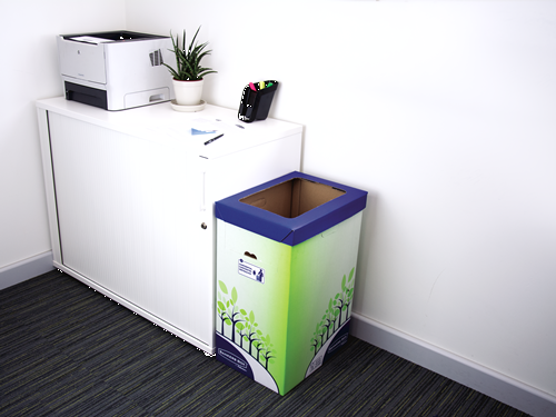 FELLOWES Papelera de reciclaje 69 litros 8049202