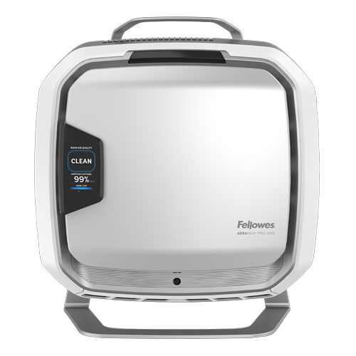 FELLOWES Purificador de aire AeraMax PRO AM IIIS PC (con contador de partículas y base para suelo o superficies) 9574001