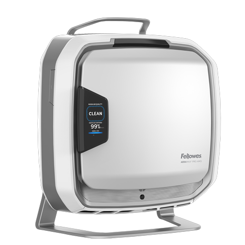 FELLOWES Purificador de aire AeraMax PRO AM IIIS PC (con contador de partículas y base para suelo o superficies) 9574001
