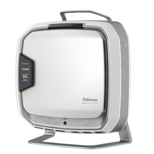 FELLOWES Purificador de aire AeraMax PRO AM IIIS PC (con contador de partículas y base para suelo o superficies) 9574001