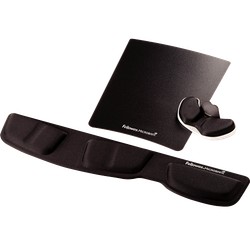 FELLOWES Reposamuñecas para teclado de espuma canal-V® Negro 9182801