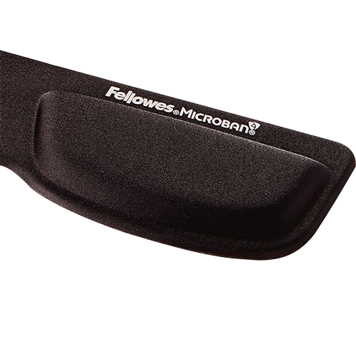 FELLOWES Reposamuñecas para teclado de espuma canal-V® Negro 9182801