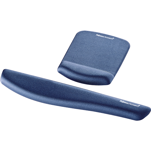 FELLOWES Reposamuñecas para teclado foam PlusTouch® Azul 9287402