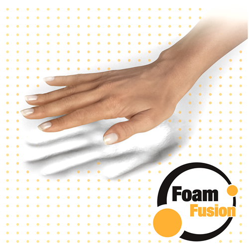 FELLOWES Reposamuñecas para teclado foam PlusTouch® Azul 9287402