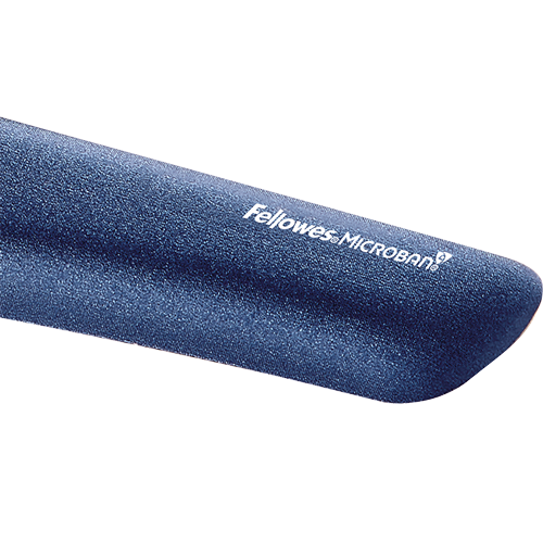 FELLOWES Reposamuñecas para teclado foam PlusTouch® Azul 9287402