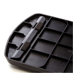 FELLOWES Reposamuñecas teclado ajustable Premium gel Grafito 9374201