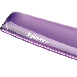 FELLOWES Reposamuñecas teclado gel Crystal® Violeta 9143703
