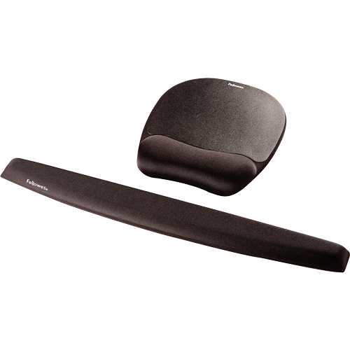 FELLOWES Reposamuñecas teclado Memory foam Negro 9178201