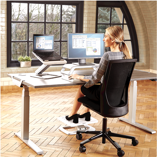 FELLOWES Reposapiés Hana® Series Blanco 8055801