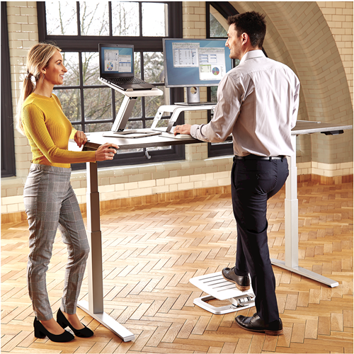 FELLOWES Reposapiés Hana® Series Blanco 8055801