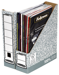 FELLOWES Revistero A4 Gris 0186004