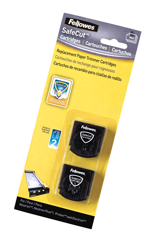 FELLOWES Set 2 cuchillas corte recto 5411401