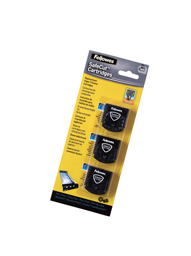 FELLOWES Set 3 cuchillas cortes microperforado, plegado y ondulado 5411301