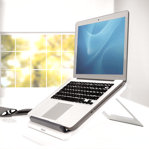 FELLOWES Soporte elevador para el portátil I-Spire Series® Blanco 8210101
