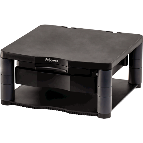 FELLOWES Soporte para monitor Plus grafito 9169501