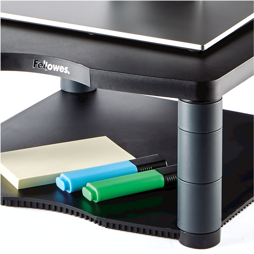 FELLOWES Soporte para monitor Premium grafito 9169401