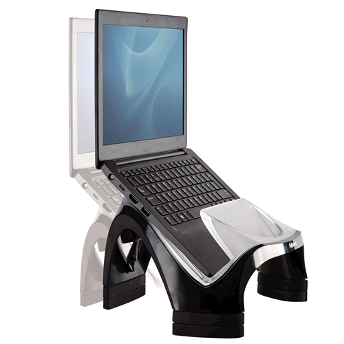 FELLOWES Soporte para portátil con 4 puertos USB 2.0 Smart Suites® 8020201