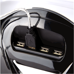 FELLOWES Soporte para portátil con 4 puertos USB 2.0 Smart Suites® 8020201