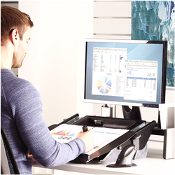 FELLOWES Soporte y atril multifunción Easy Glide® 8210001