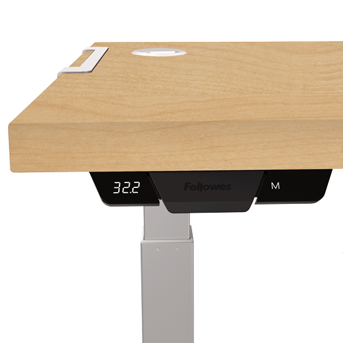 FELLOWES Tablero para mesa regulable en altura Arce 140x80cm 9870601