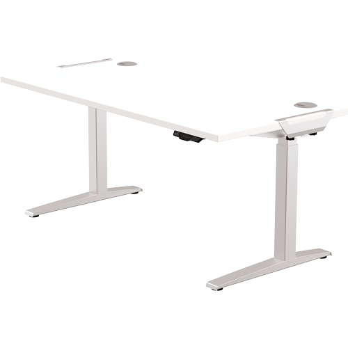 FELLOWES Tablero para mesa regulable en altura Blanco 120x80cm 7032301