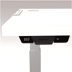 FELLOWES Tablero para mesa regulable en altura Blanco 140x80cm 9870001