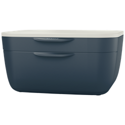 Fichero cajones de sobremesa leitz cosy 2 cajones gris