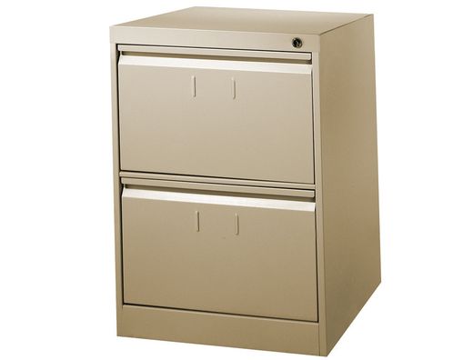 Fichero Cajones de Suelo Metalico de 2 Cajones 71Cm Alto,65Cm Prof,47,5 Anchocolor Beige N.34